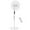 White, variant on HOMCOM Standing Floor Fan with Remote Control Tall Pedestal Electric Fan