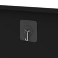 thumbnail image 5 of NARTRU Cat Wooden Double Litter Box Enclosure Furniture Cabinet for 2 Litter Boxes, Black, 5 of 8