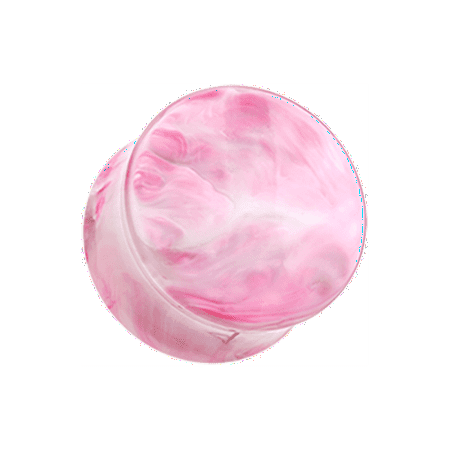 

Lava Infused Double Flared Ear Gauge Plug