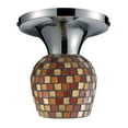 thumbnail image 1 of ElkGroup International 10152/1PC-MLT Celina Semi-Léger en Chrome Poli et Verre Multi Fusion, 1 of 2