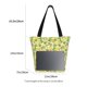 thumbnail image 3 of Fotbe Cartoon Dinosaurs,Cute Dinosaurs Bolsa de Playa con Estampado, Bolsa de Hombro, Bolsa de Mano Espaciosa, Bolsa de Viaje Ligera, Bolsa de Compras Versátil, 3 of 6