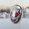 thumbnail image 4 of Skull Bluetooth5.0 Speaker With Ambient Lighting, Portable Cool HiFi Stereo Sound Skull Speaker For  Decoration, 600mAh  BT Speaker For Desktop PC Laptop, 4 of 8