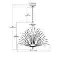 thumbnail image 2 of 33184/6-Elk Home-Mullica - 6 Light Chandelier in Traditional Style with Nature-Inspired/Organic and Luxe/Glam inspirations - 22 Inches tall and 28, 2 of 2
