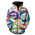 thumbnail image 3 of Sudadera con capucha y cremallera de estilo manga con estampado 3D de dibujos animados para hombre, sudaderas Harajuku de manga larga de primavera, chaquetas, tops, sudaderas con capucha para adolesce, 3 of 5