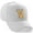Letter V, variant on Classic Baseball Hat Custom A to Z Initial Team Letter, White Cap Black Gold Letter J