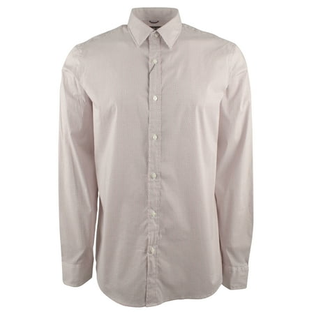 Men's Printed Trim Stretch Long Sleeve Shirt-WR-XL