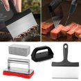 thumbnail image 2 of Hyasfey 11Pcs Griddle Cleaning Kit Professional Grill Cleaner Tool Set with 2 Handles 1 Scraper 3 Stones And 5 Brushes Heat-Resistant Deep Cleaning Grill Accessories for Blackstone, 2 of 8