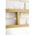 thumbnail image 2 of James Martin Furniture 105-M30-RGD 30 in. Boston Rectangular Mirror, Radiant Gold, 2 of 7