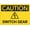 Warning Sign 4, variant on Caution Temperature Extremes Vintage Tin Sign 12 x 8 Inches - Decorative for Cafe, Home, Living Room, Bedroom, Kitchen, Garden, Garage, Bar, Pub