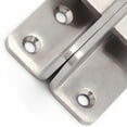 thumbnail image 5 of Stainless Steel Flip Latch for Window Cabinet Drawer, Rustproof Sliding Barn Door Lock with Dual Protection, High Strength - Suitable for Wooden Doors, Metal Doors, and More, 5 of 5