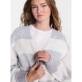 thumbnail image 4 of No Boundaries Women's Open Front Cardigan, Women's XXS-4X, 4 of 5