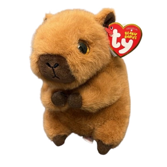 TY Beanie Baby - MOCHA the Brown Capybara (Regular Size - 6 inch)