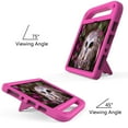 thumbnail image 3 of Dteck Case for Amazon Fire HD 10 2021/HD10 Plus 2021 10.1-inch Kids Tablet Case 11th Generation,Kids Friendly EVA Foam Shockproof Handle Kickstand Case Lightweight Protective Cover,Rose, 3 of 6