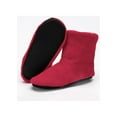 thumbnail image 4 of LUXUR Womens Bootie Slippers Fuzzy Slipper Socks Soft Plush Fleece Booties Warm Winter House Shoes for Christmas, 4 of 6