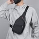 thumbnail image 1 of Xihbxyly Bolso de Pecho para Hombre, Diseño Multifuncional de Gran Capacidad, Correa de Hombro Ajustable, Impermeable, Correas Acolchadas Transpirables, Mochila Cruzada, para Uso En Viajes de Trabajo, 1 of 6