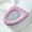 Pink, variant on Soft Stretchable Toilet Seat Covers Washable Thicker Cloth Winter