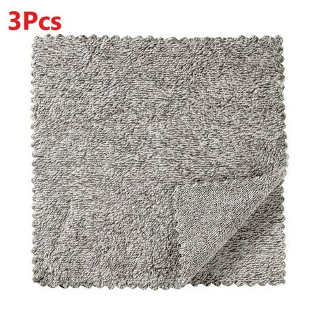 

ALSLIAO Kitchen Towels Cleaning Cloths Absorbent Wipping Rags Housekeeping Dishcloth
