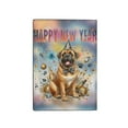 thumbnail image 2 of Happy New Year with Mastiff Fireworks Holiday Xmas Winter 2025 Travel Passport Wallet Mastiffs Dog Lover Gifts Idea PU Leather Passport Holder Cover - 00025, 2 of 5