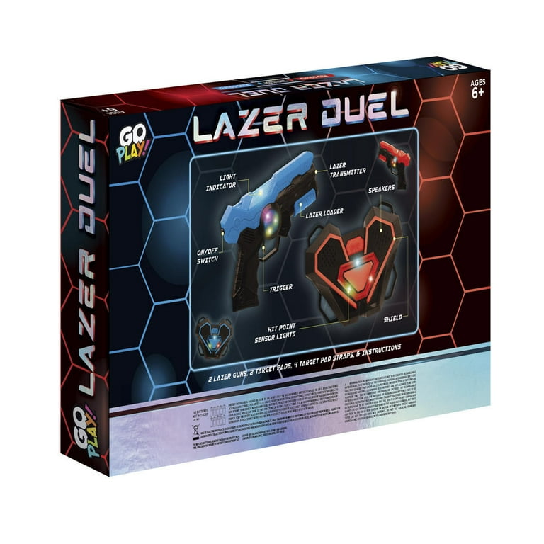 SUPER LASER トイガン　フリクションパワー　スーパーレーザー　箱付 Amazon.com: LASER X Double Limited Edition Japan : Toys & Games
