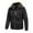 Black, variant on Men's Winter Jacket Cotton Cargo Jacket Sherpa Fleece Lined Thicken Warm Coat Zip Up Bomber Work Jackets Outwear