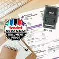 thumbnail image 7 of Trodat 4820 Printy 4.0, Self-Inking Date Stamp for Professional, Classroom and Personal Applications, 3/8” x 1-¼”, Eco-Friendly and CO2 Compensated - Black Ink, 7 of 7