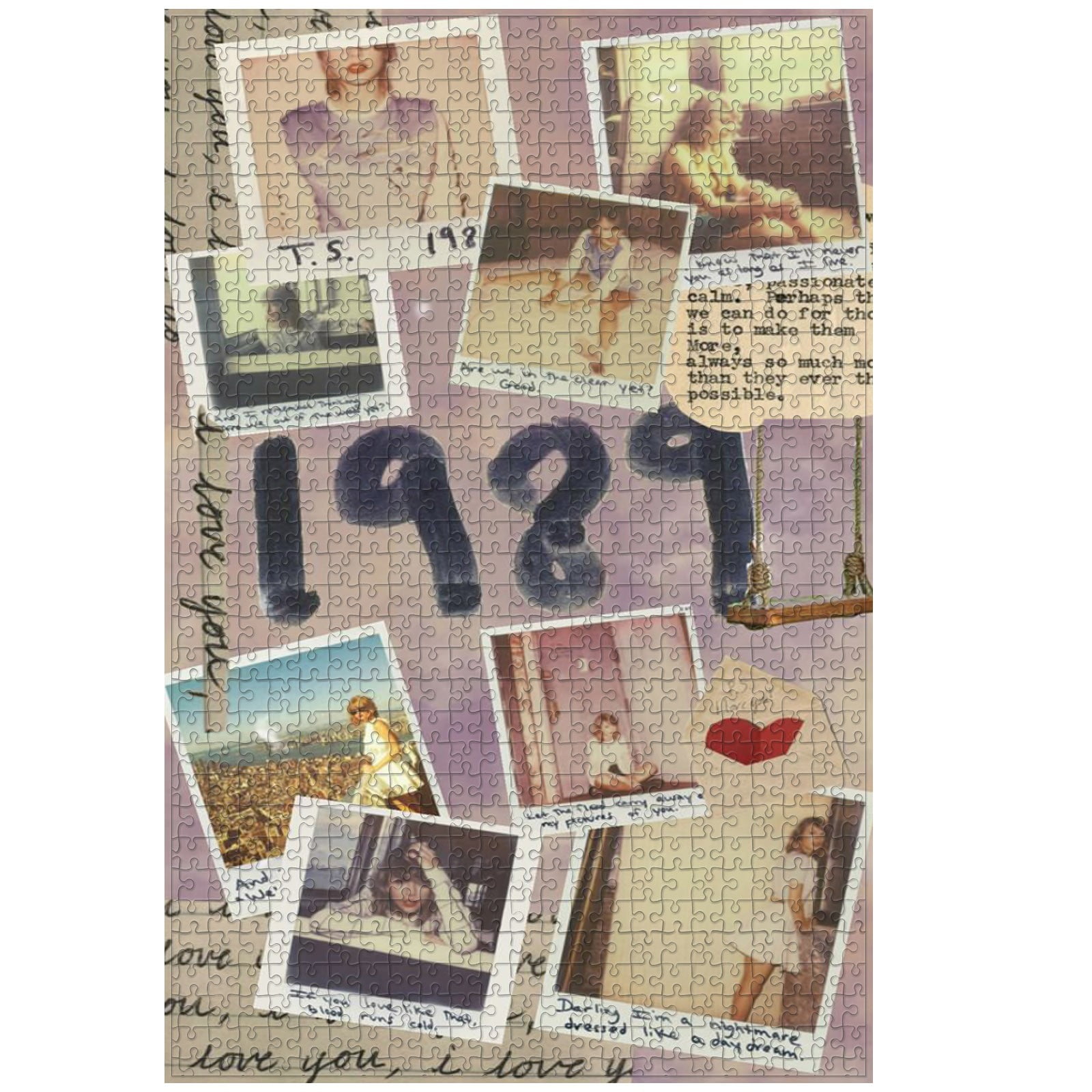 TS Swiftie Gifts, Taylor Swift Puzzle, Taylor Swift Gifts, Cherrys Blossoms  Puzzle 1000 Pieces Educational Puzzle Game Toys 