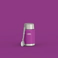 thumbnail image 3 of Thermos Stainless Steel Insulated Food Jar with Spoon, 24oz, Plum, 3 of 9