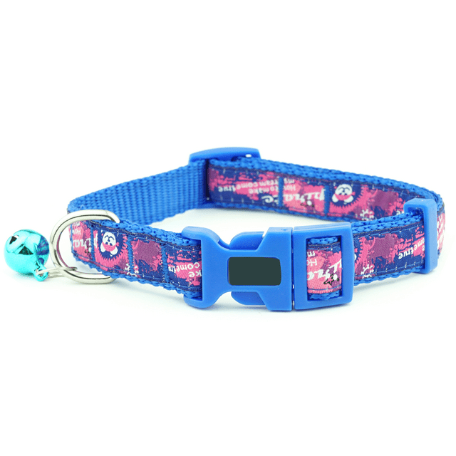 Collares para perros con aroma floral de verano, collar de nailon con estampado de flores, lindo collar para cachorros