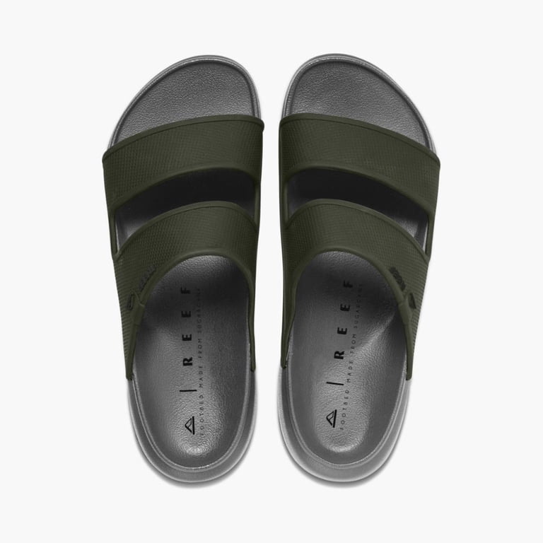 Reef Tropical Green Slide Oasis Double Up Slide Sandals Reef Men main image 2