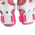 thumbnail image 4 of 6 Pcs Enfant Patin à Roulettes Patinage de Sécurité Vélo Genou Poignet Garde Coude Pad Rose, 4 of 9