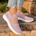 thumbnail image 6 of Wensltd Women Solid Color Mary Jane Shoes Elastic Strap Comfy Casual Walking Shoes Lightweight for Daily Wear, 6 of 9