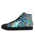 thumbnail image 3 of Autism Awareness Accept Under Stand Love High Top Canvas Shoes Sneakers Black Size 9.5, 3 of 7