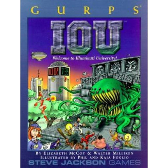 Pre-Owned Gurps Iou: Welcome to Illuminati University! (Paperback) 1556342063 9781556342066