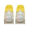 thumbnail image 3 of Eaton Tripp Lite Series Cat5e 350 MHz Molded (UTP) Ethernet Cable (RJ45 M/M), PoE - Yellow, 2 ft. (0.61 m) - Patch cable - RJ-45 (M) to RJ-45 (M) - 2 ft - UTP - CAT 5e - IEEE 802.3ab/IEEE 802.5 - molded, stranded - yellow, 3 of 6
