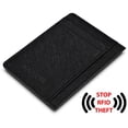 thumbnail image 2 of Credit Card Holder Genuine Leather Slim & Thin Pocket Wallet Minimalist Wallet Money Clip RFID Blocking, 2 of 7