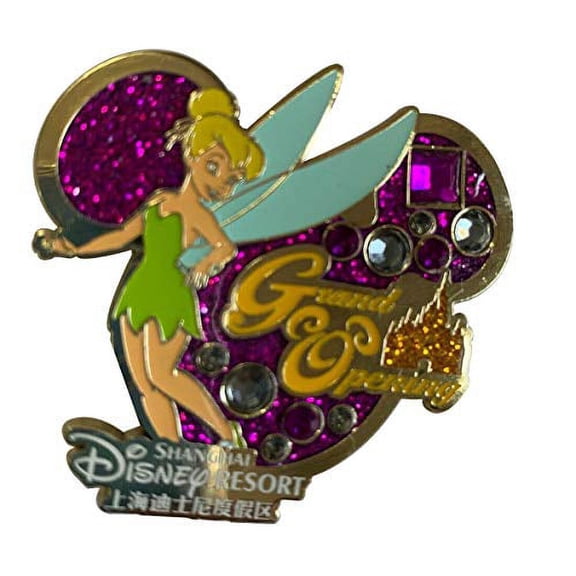 Disney Shanghai Resort Grand Opening Tinker Bell Tinkerbell Limited Release Pin