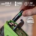 thumbnail image 2 of Pilas recargables Coast ZITHION-X AA 2400 mAh 1,5 V, paquete de 8, 2 of 8