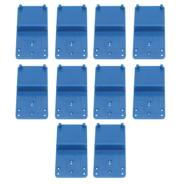 28 mm 37 mm Bisagra Agujero Perforación Localizador Abridor Plantilla Guía Puerta Gabinetes Herramientas manuales de bricolaje, paquete de 10(Tipo ancho)