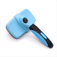 thumbnail image 1 of Cepillo Pulidor Autolimpiante para Perros para Mudar y Arreglar Gatos de Pelo y Corto, Cerdas Suaves Sin Dolor, Azul, 1 of 9