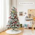 thumbnail image 4 of Gymax 6 FT Pre-lit Artificial Christmas Tree Snow Flocked Full Xmas Tree, 4 of 10
