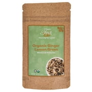 Heavenly Tea Leaves Organic Ginger Lemon Green, Loose Leaf Green Tea, Essentials Collection, .66 Oz. (Approx 10-15 servings)