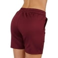 thumbnail image 3 of Bermuda Shorts with Pockets Active Draw string Jersey Summer Shorts, 3 of 5