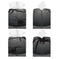 thumbnail image 2 of Yiaed Black Spiders Print Tissue Box Cover, PU Leather Decorative Organizer for Tabletop, Bathroom, Car, Office Creative Decorative, 2 of 7