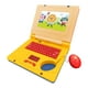 thumbnail image 2 of Computadora portátil para niños, sonido, música, alta simulación, computadora de aprendizaje educativo para niños, inglés, amarillo, 2 of 5