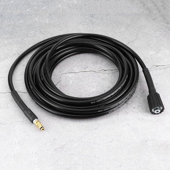 Accesorio de limpieza de automóviles, manguera de lavado automático de 40 MPa/5800 PSI, manguera de limpieza de agua para tubería de lavado de automóviles, funcionalidad inteligente