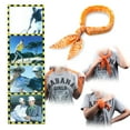 thumbnail image 5 of 2 Pcs, Sports Neck Cooling Scarf Wrap, Keep you Cool Bandana (Black, Blue), 5 of 5