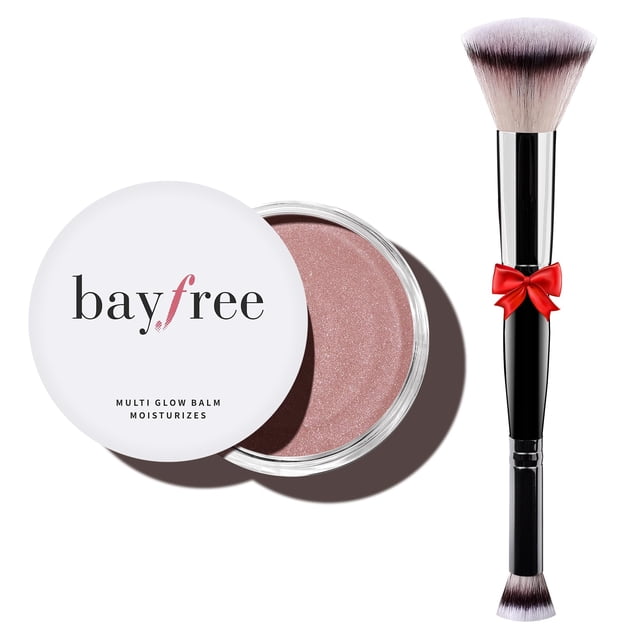 Set Glow Balm Bayfree Multi con rubor en crema y brocha