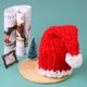 thumbnail image 3 of Gorro de Navidad Gorro de Papá Noel Unisex Textura Suave Tacto Cómodo para Leyfeng Sombreros, 3 of 7