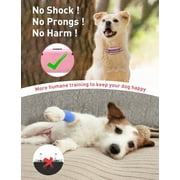 DOGLinsen 2-in-1 Bark and Shock Collar for Dogs, Smart Anti Barking Dog Training Collar with 5 Adjustable Sensitivity, Automatic Bark Collar with Remote, Vibration, Beep, Shock and Automatic