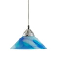 thumbnail image 4 of Elk Home 7-Inch Wide Refraction Pendant, Modern, Polished Chrome, 4 of 8